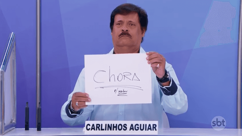 O ator Carlinhos (Foto: Reprodução/SBT) O ator Carlinhos (Foto: Reprodução/SBT)