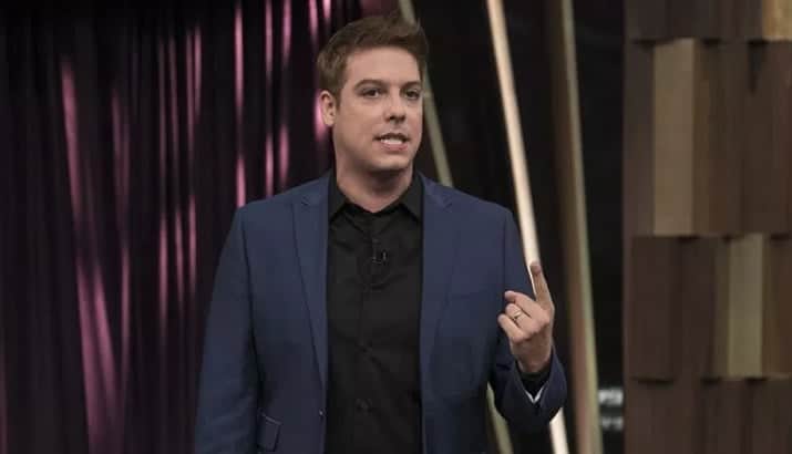Fabio Porchat em seu talk show na Record. (Foto: Divulgação) Fabio Porchat em seu talk show na Record. (Foto: Divulgação)
