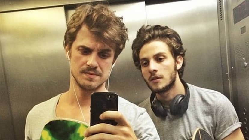 Daniel Erthal e Chay Suede (Foto: Reprodução)