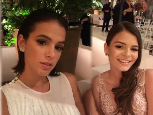 Bruna Marquezine e a irmã, Luana (Foto: Reprodução/Instagram) Bruna Marquezine e a irmã, Luana (Foto: Reprodução/Instagram)