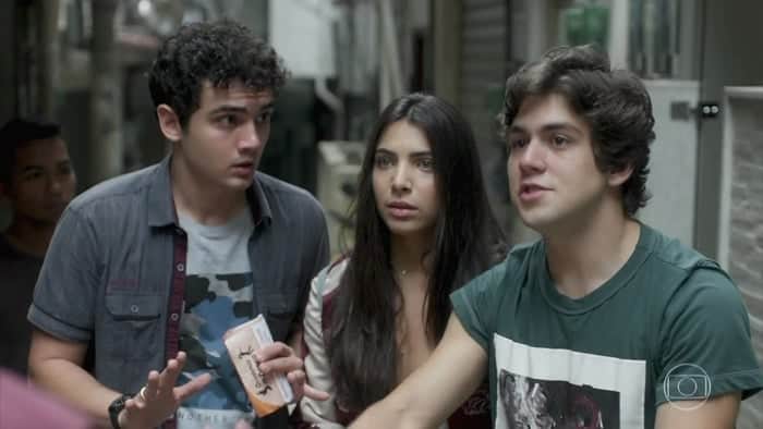 Gabriel Contente, Rayssa Bratillieri e Daniel Rangel em Malhação (Foto: Reprodução/Globo) Gabriel Contente, Rayssa Bratillieri e Daniel Rangel em Malhação (Foto: Reprodução/Globo)