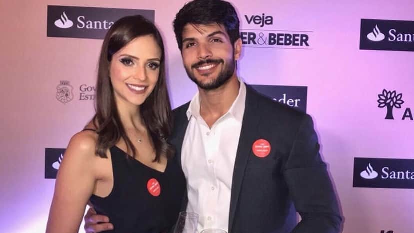 Ana Lúcia e o ex BBB Lucas (Foto: Divulgação Ana Lúcia e o ex BBB Lucas (Foto: Divulgação