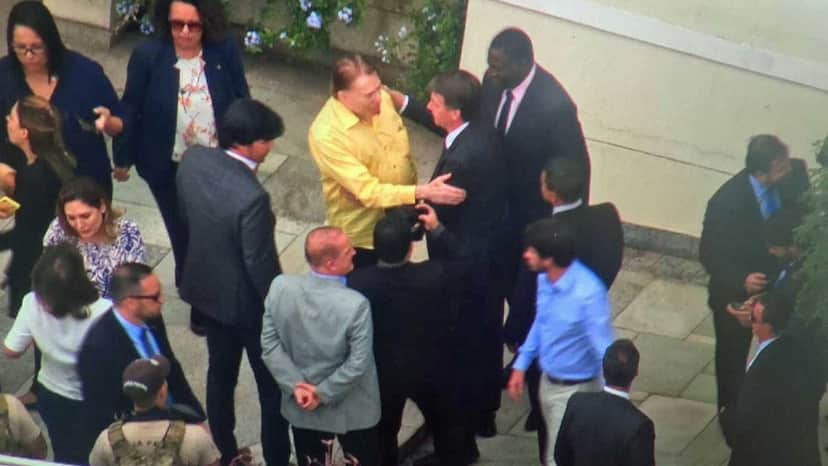 Silvio Santos e Jair Bolsonaro tiveram encontro recente (Foto: Reprodução) Silvio Santos e Jair Bolsonaro tiveram encontro recente (Foto: Reprodução)