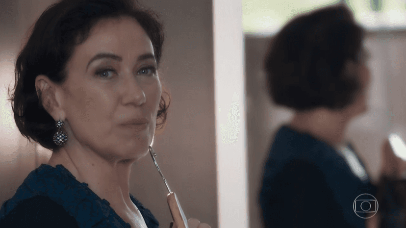 Valentina (Lília Cabral) em O Sétimo Guardião (Foto: Reprodução/Globo) Valentina (Lília Cabral) em O Sétimo Guardião (Foto: Reprodução/Globo)