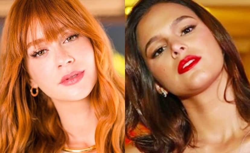 Marina Ruy Barbosa e Bruna Marquezine (Foto: Reprodução) Marina Ruy Barbosa e Bruna Marquezine (Foto: Reprodução)