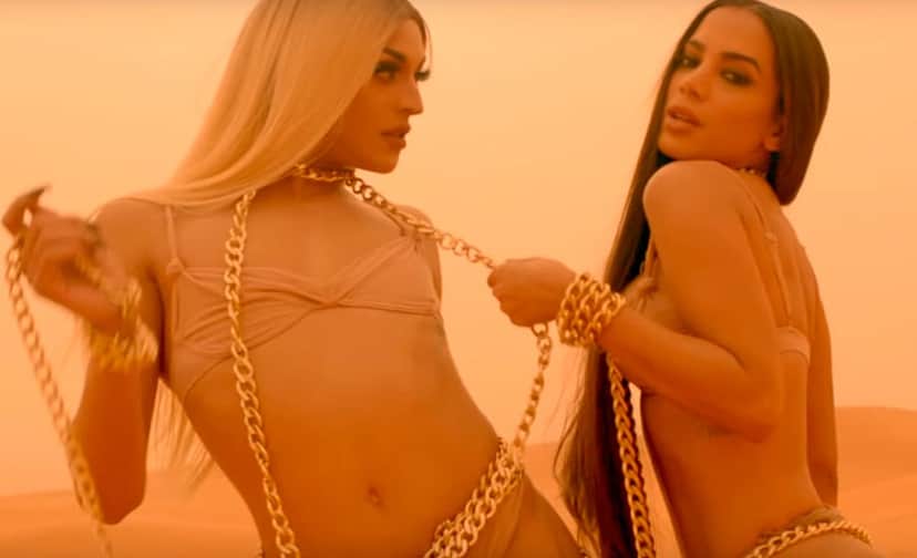 Pabllo Vittar e Anitta no clipe Sua Cara (Foto: Divulgação) Pabllo Vittar e Anitta no clipe Sua Cara (Foto: Divulgação)
