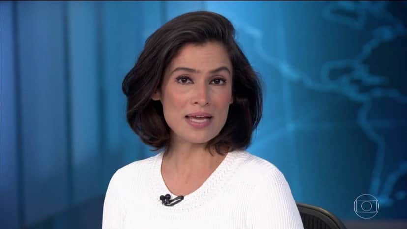 Renata Vasconcellos surgiu em uma foto polêmica nas globo redes sociais (Foto: Reprodução/Globo) Renata Vasconcellos surgiu em uma foto polêmica nas globo redes sociais (Foto: Reprodução/Globo)