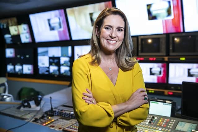 Renata Capucci, apresentadora do Via Brasil (Foto: Globo/João Cotta) Renata Capucci, apresentadora do Via Brasil (Foto: Globo/João Cotta)