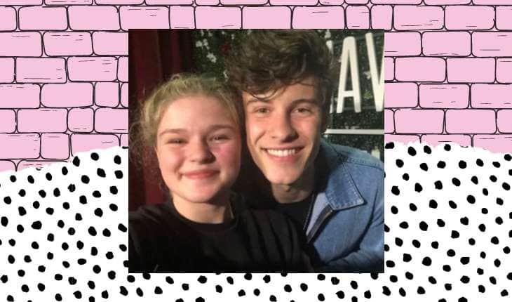 Shawn Mendes e fã (Foto: Reprodução) Shawn Mendes e fã (Foto: Reprodução)
