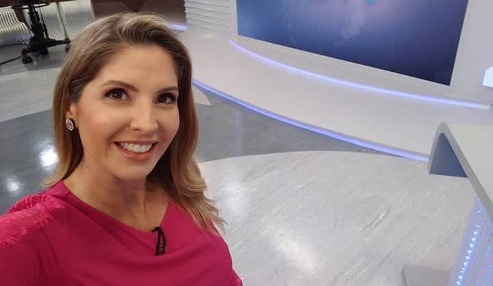 Vivian Santos comanda o MGTV na Globo Minas há 15 anos. (Foto: Reprodução)