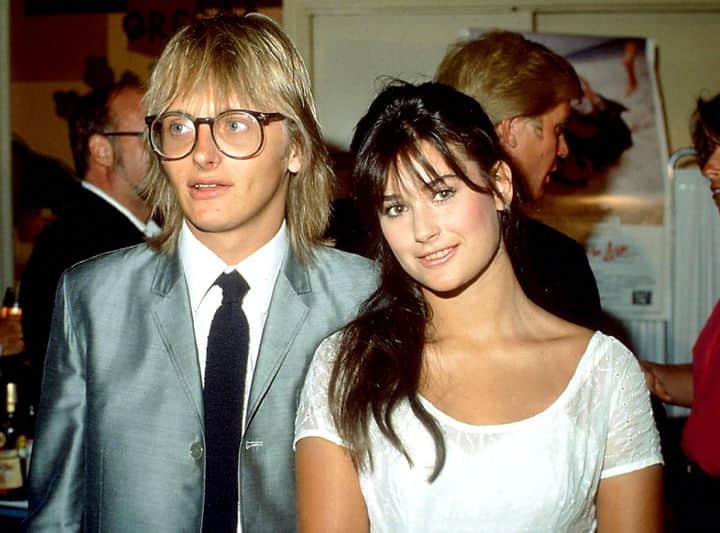 Freddy Moore e Demi Moore (Foto: Reprodução) Freddy Moore e Demi Moore (Foto: Reprodução)