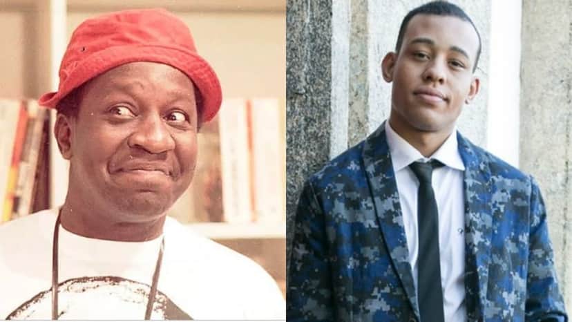 Mussum e Antônio Carlos, o Mussunzinho (Foto: Divulgação/TV Globo) Mussum e Antônio Carlos, o Mussunzinho (Foto: Divulgação/TV Globo)