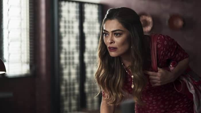 Maria da Paz (Juliana Paes) fará descoberta sobre Fabiana (Nathalia Dill) e Vivi (Paolla Oliveira) em A Dona do Pedaço (Foto: Reprodução/Globo) Maria da Paz (Juliana Paes) fará descoberta sobre Fabiana (Nathalia Dill) e Vivi (Paolla Oliveira) em A Dona do Pedaço (Foto: Reprodução/Globo)