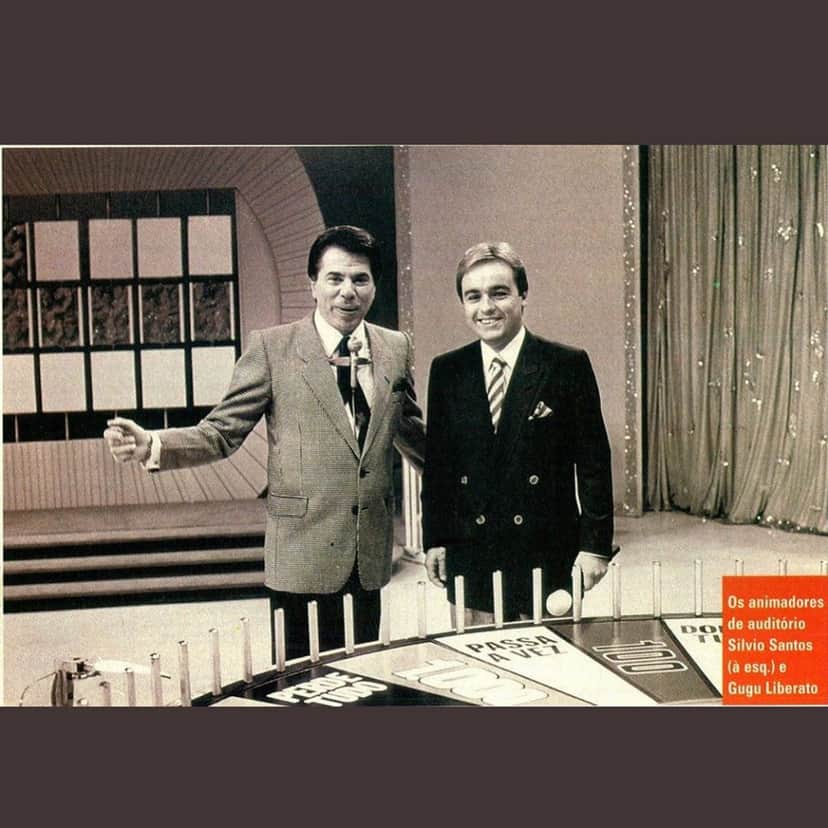 Silvio Santos e Gugu Liberato (Foto: Reprodução/Instagram) Silvio Santos e Gugu Liberato (Foto: Reprodução/Instagram)