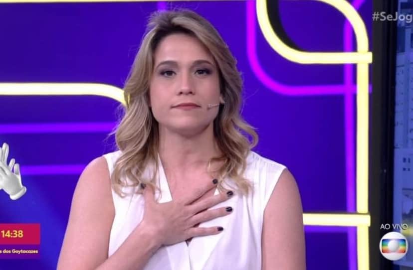 Fernanda Gentil no comando do programa Se Joga, da Globo (Foto: Reprodução) Fernanda Gentil no comando do programa Se Joga, da Globo (Foto: Reprodução)
