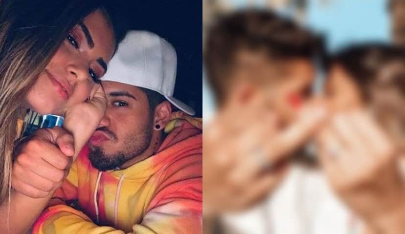 Zé Felipe com a namorada, Isabela Arantes noivaram no Instagram (Foto: Montagem/TV Foco) Zé Felipe com a namorada, Isabela Arantes noivaram no Instagram (Foto: Montagem/TV Foco)