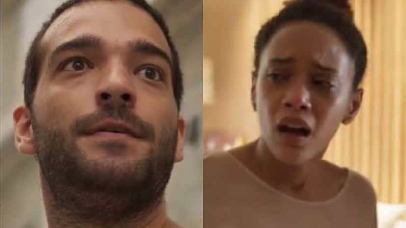 Em Amor de Mãe, Sandro fará o parto de Vitória no meio do trânsito (Montagem: TV Foco) Em Amor de Mãe, Sandro fará o parto de Vitória no meio do trânsito (Montagem: TV Foco)
