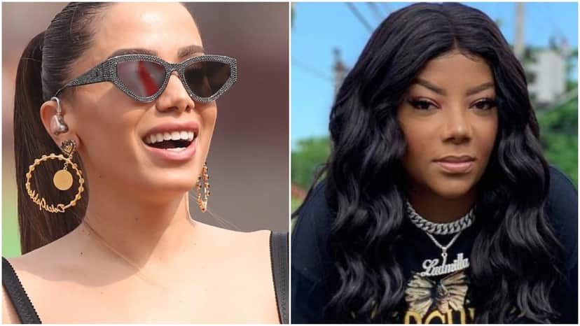 Anitta e Ludmilla estão em histórias de participante do BBB20 (Foto: Reprodução/Montagem TV Foco) Anitta e Ludmilla estão em histórias de participante do BBB20 (Foto: Reprodução/Montagem TV Foco)