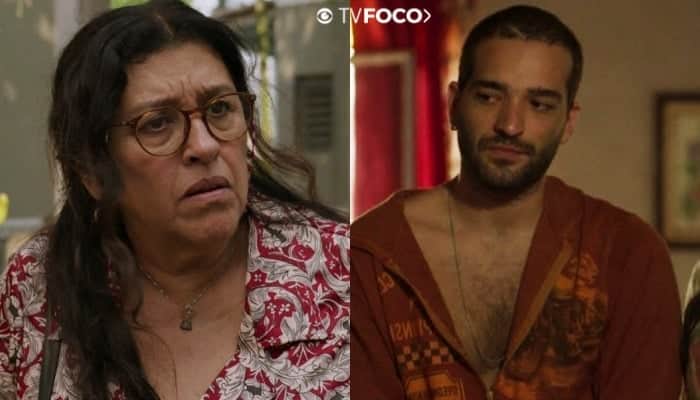 Lurdes e Sandro em Amor de Mãe Lurdes e Sandro em Amor de Mãe