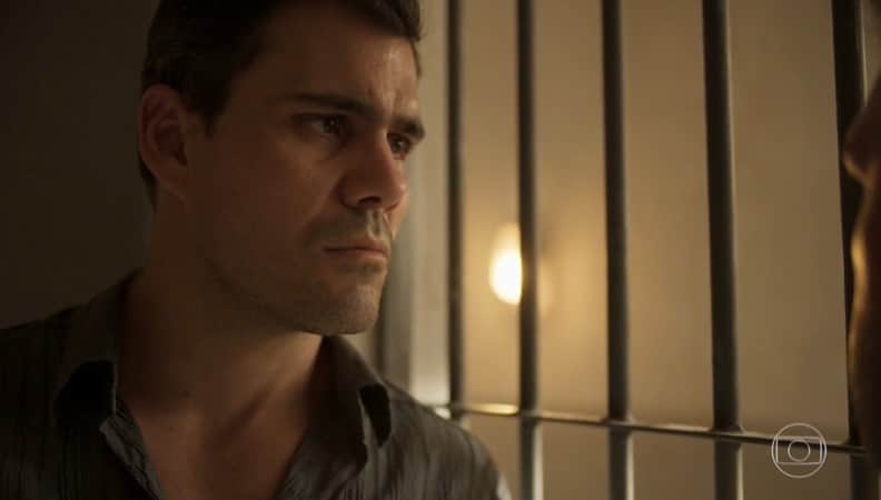Magno (Juliano Cazarré) terá sentença de morte na prisão em Amor de Mãe (Foto: Reprodução/Globo) Magno (Juliano Cazarré) terá sentença de morte na prisão em Amor de Mãe (Foto: Reprodução/Globo)