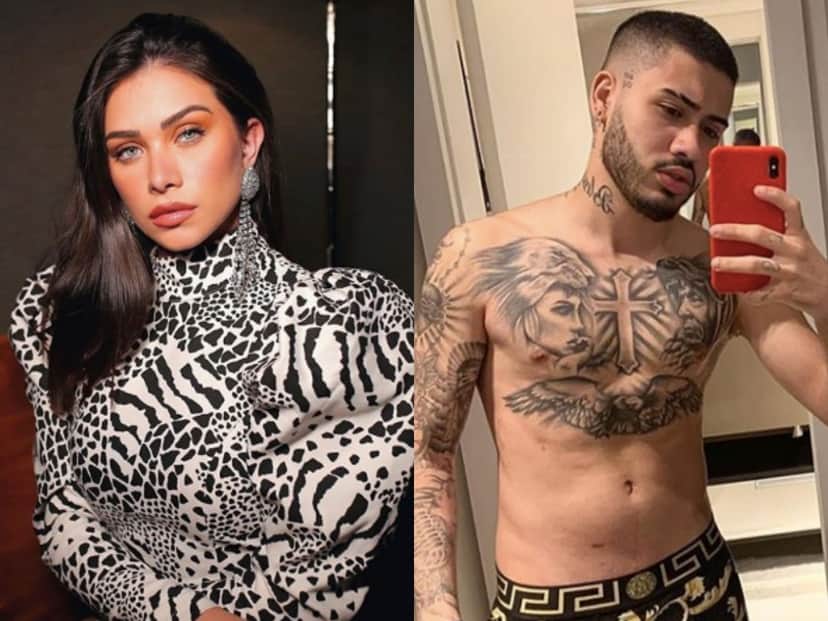 Flávia Pavanelli e Kevinho, seu ex. (Montagem: TV Foco) Flávia Pavanelli e Kevinho, seu ex. (Montagem: TV Foco)
