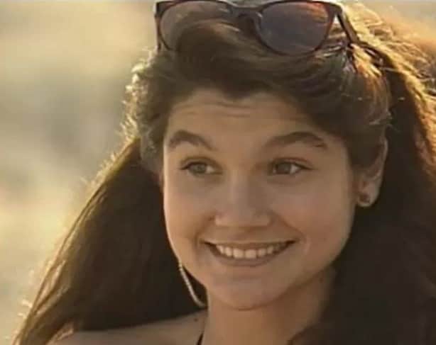Flávia Alessandra em sua primeira novela (Foto: reprodução/Globo) Flávia Alessandra em sua primeira novela (Foto: reprodução/Globo)