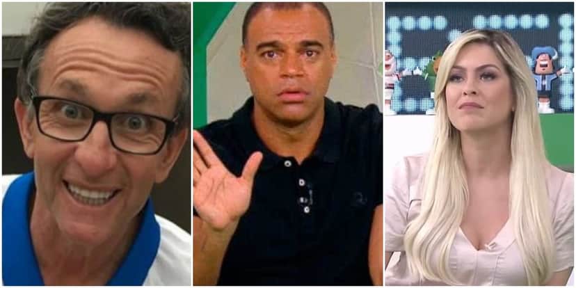 Neto é colega de Denílson e Renata Fan na Band (Reprodução) Neto é colega de Denílson e Renata Fan na Band (Reprodução)
