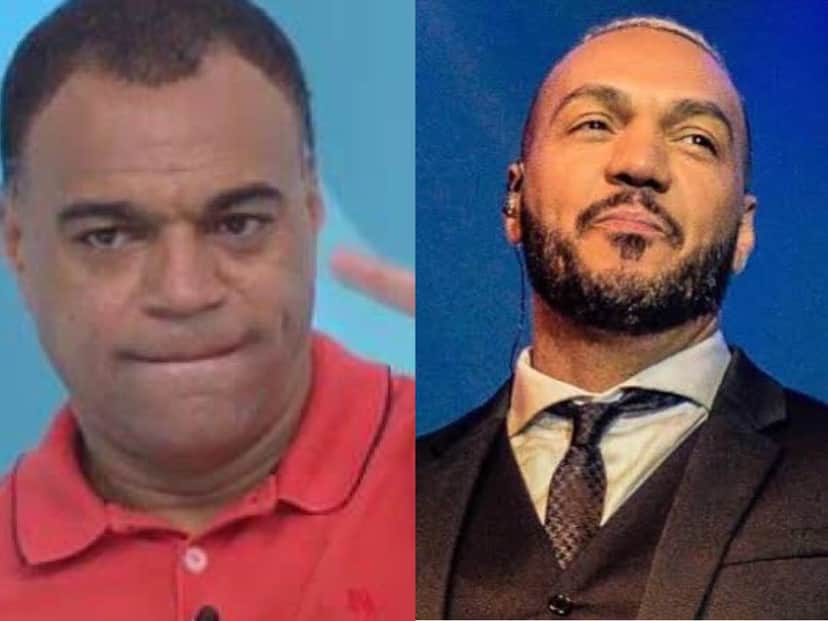 Denilson espera receber milhões de Belo há alguns anos (Foto montagem: TV Foco)