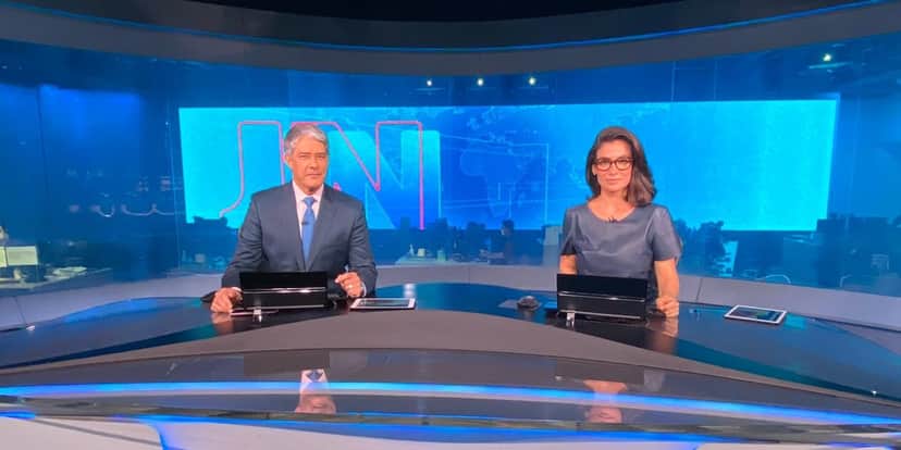 César Tralli, William Bonner, Renata Vasconcellos, Globo César Tralli, William Bonner, Renata Vasconcellos, Globo
