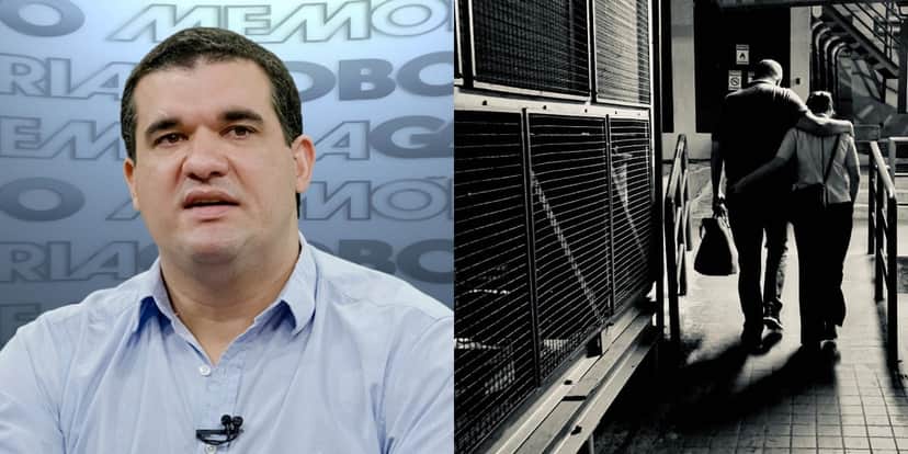 Miguel Athayde é marido de Renata Vasconcellos (Foto: Reprodução/TV Globo/Instagram)