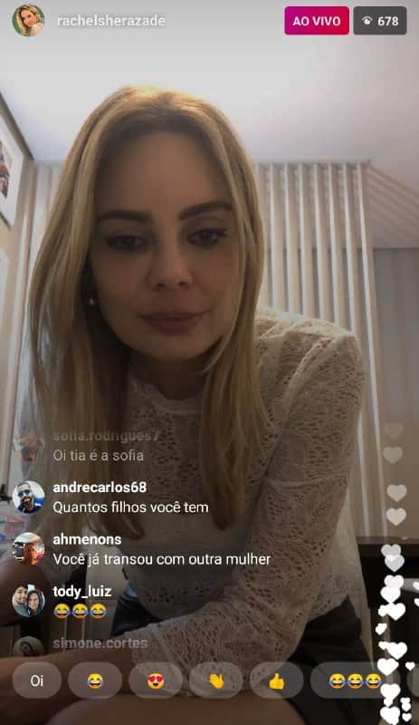 Rachel falou sua futura profissão (Foto: Reprodução/ Instagram) Rachel falou sua futura profissão (Foto: Reprodução/ Instagram)