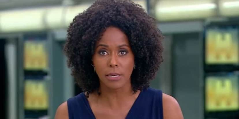 Maju no "Jornal Hoje" desta quarta (Foto: Reprodução/TV Globo) Maju no "Jornal Hoje" desta quarta (Foto: Reprodução/TV Globo)