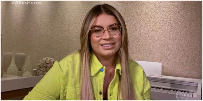 Marília Mendonça quebrou o silêncio na Globo - Foto: Reprodução Marília Mendonça quebrou o silêncio na Globo - Foto: Reprodução