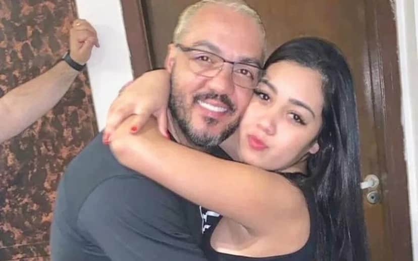 Belo e sua filha, Isadora (Foto: Divulgação) Belo e sua filha, Isadora (Foto: Divulgação)