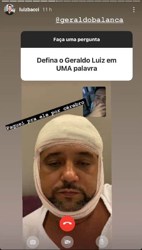 Apresentador falou até de Geraldo Luís Apresentador falou até de Geraldo Luís