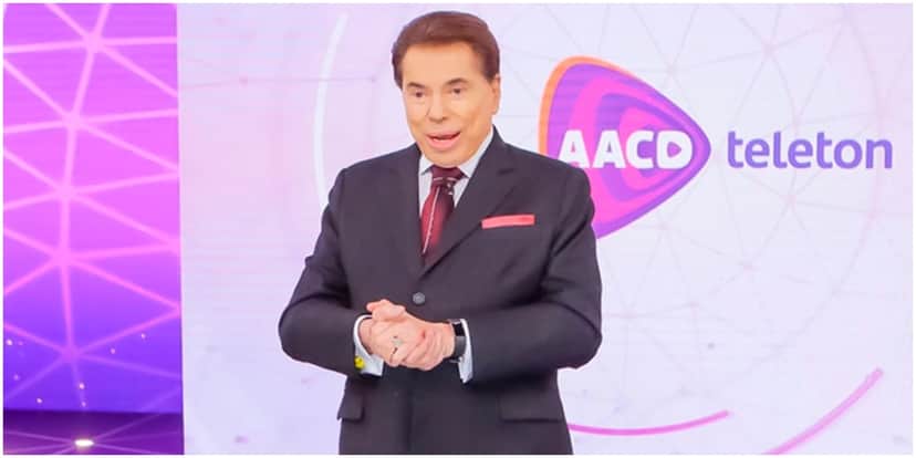 Silvio Santos não estava no Teleton pela primeira vez - Foto: Reprodução Silvio Santos não estava no Teleton pela primeira vez - Foto: Reprodução
