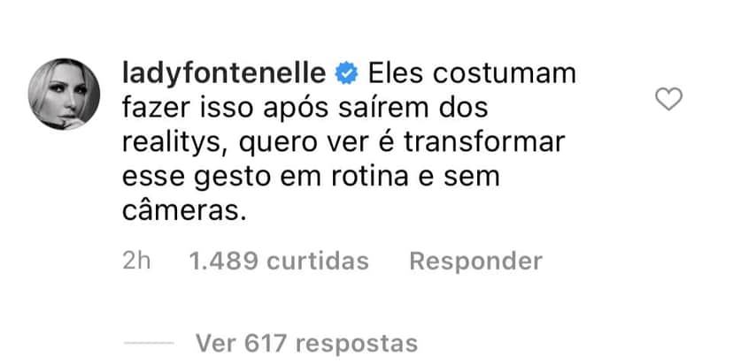 Antônia Fontenelle mandou recado para a ex-peoa de A Fazenda 12 