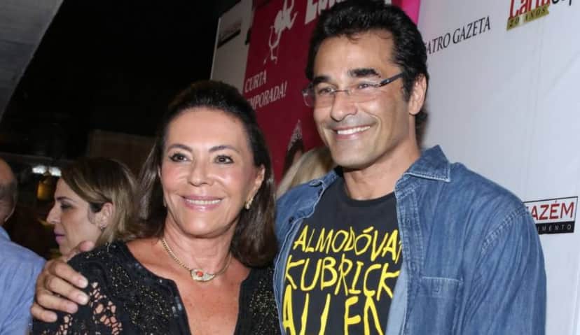 Luciano Szafir ao lado da mãe, Beth Szafir (Foto: Reprodução) Luciano Szafir ao lado da mãe, Beth Szafir (Foto: Reprodução)