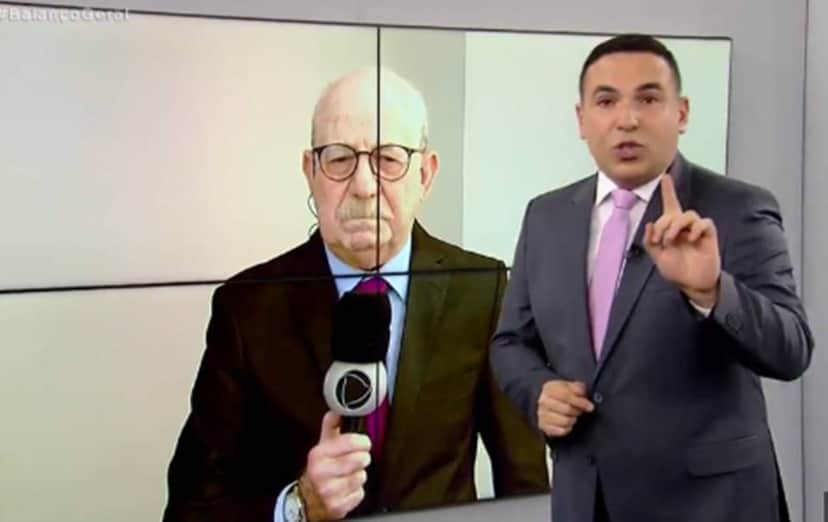 Reinaldo Gottino e Renato Lombardi no Balanço Geral SP (Foto: Divulgação) Reinaldo Gottino e Renato Lombardi no Balanço Geral SP (Foto: Divulgação)