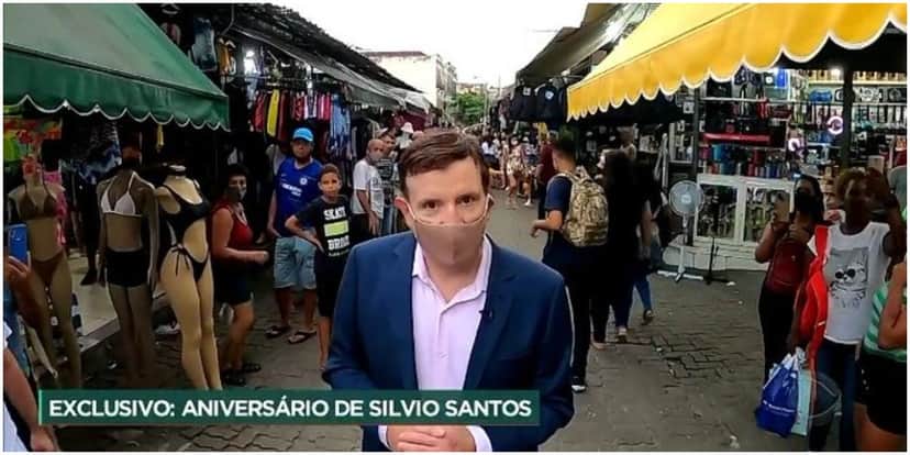 O jornalista Roberto Cabrini falou sobre Silvio Santos e explodiu em audiência - Foto: Reprodução O jornalista Roberto Cabrini falou sobre Silvio Santos e explodiu em audiência - Foto: Reprodução