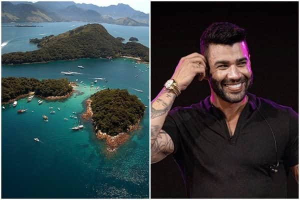 Gusttavo Lima quer gastar milhões com ilha em Angra dos Reis (Foto: Reprodução) Gusttavo Lima quer gastar milhões com ilha em Angra dos Reis (Foto: Reprodução)