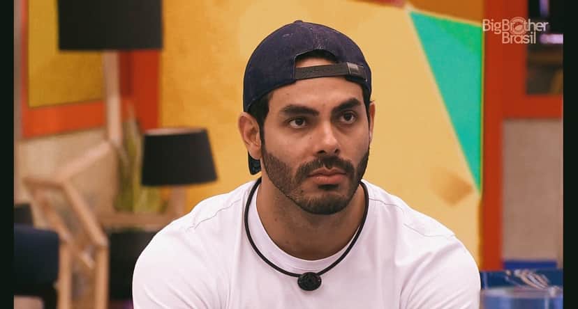 Rodolffo no BBB (Foto: Reprodução)