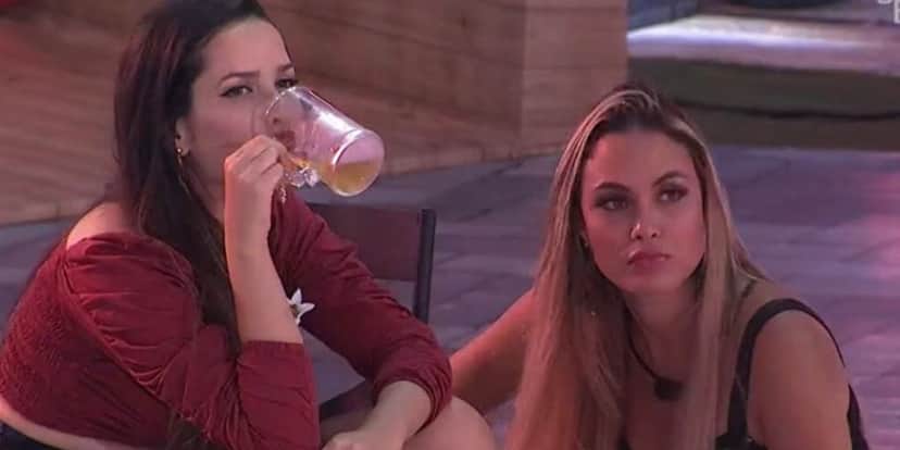 Juliette e Sarah percebem jogo sujo de Karol Conká no BBB21 (Foto: Reprodução) Juliette e Sarah percebem jogo sujo de Karol Conká no BBB21 (Foto: Reprodução)