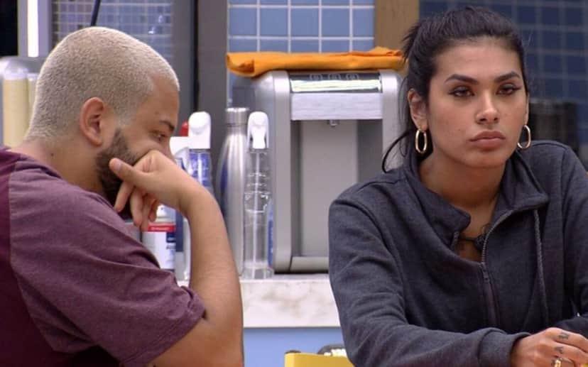 Projota e Pocah no BBB21 (Foto: Divulgação) Projota e Pocah no BBB21 (Foto: Divulgação)