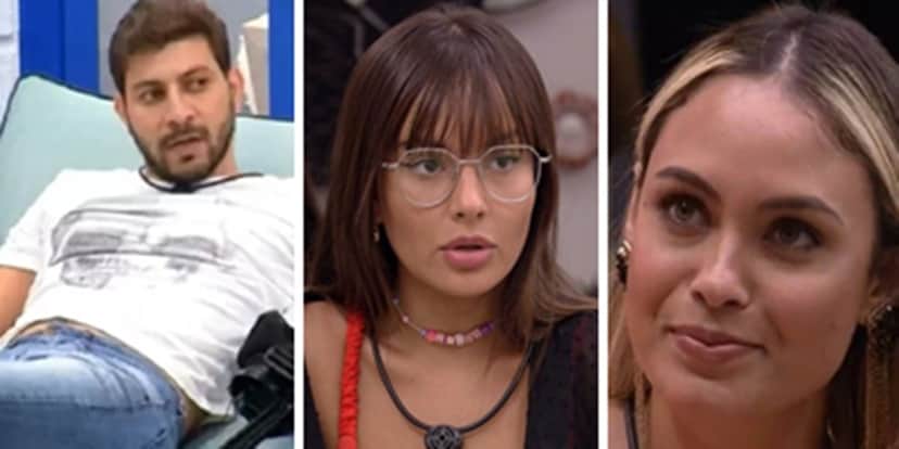 Prova: Caio, Thais e Sarah no BBB21 (Imagem: Montagem/TV Foco) Prova: Caio, Thais e Sarah no BBB21 (Imagem: Montagem/TV Foco)