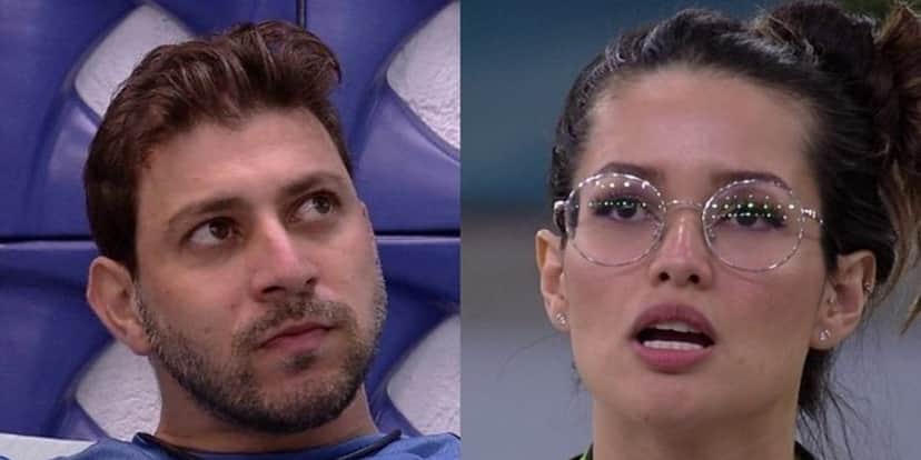 Caio e Juliette no BBB21 (Foto: Montagem) Caio e Juliette no BBB21 (Foto: Montagem)