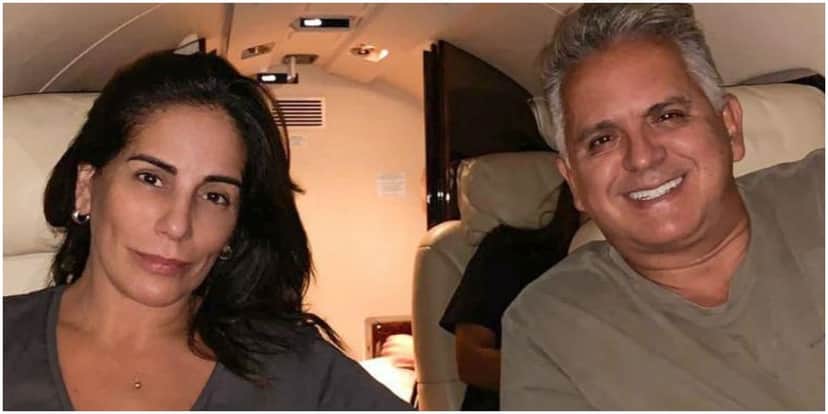 Glória Pires ao lado de Orlando Morais, seu marido (Foto: Reprodução) Glória Pires ao lado de Orlando Morais, seu marido (Foto: Reprodução)