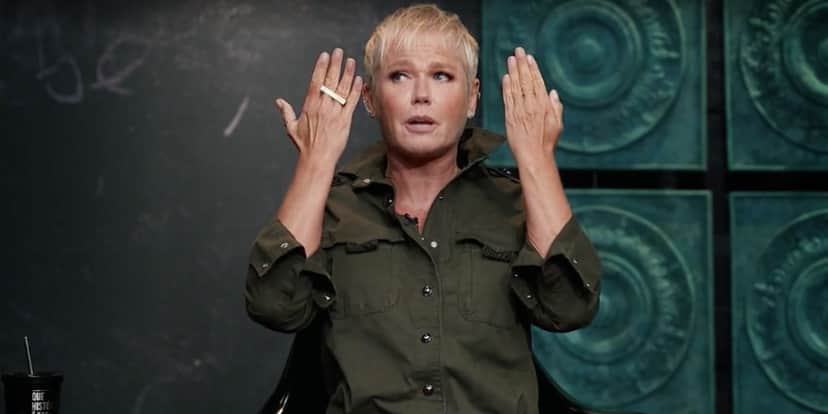 Xuxa no "Que História é Essa, Porchat" (Foto: Reprodução/GNT) Xuxa no "Que História é Essa, Porchat" (Foto: Reprodução/GNT)