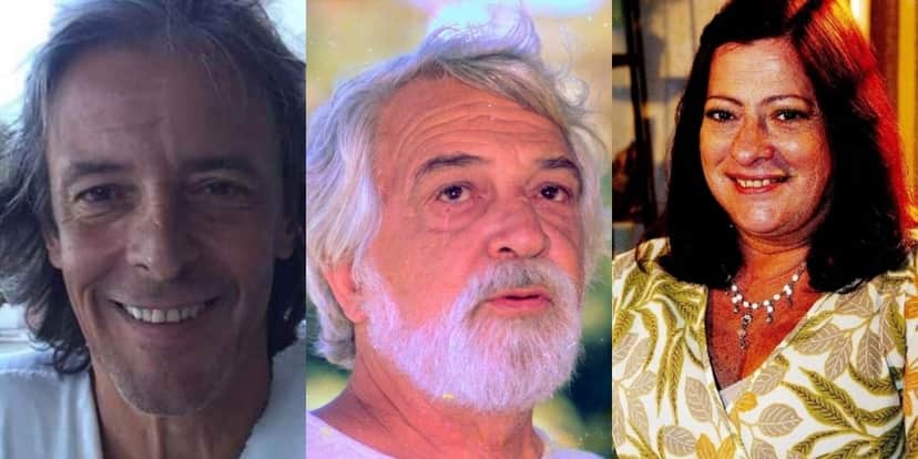 José D'Artagnan Júnior, Lafayette Galvão e Lucy Mafra fizeram "Da Cor do Pecado" e já morreram (Foto: Montagem) José D'Artagnan Júnior, Lafayette Galvão e Lucy Mafra fizeram "Da Cor do Pecado" e já morreram (Foto: Montagem)