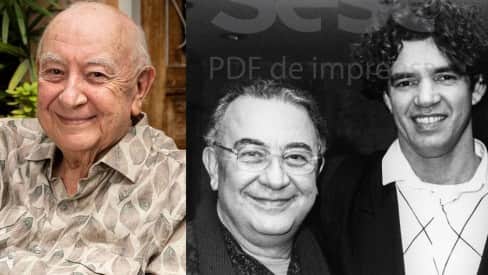 O grande amor do ator Sérgio Mamberti. Famoso revela que é bissexual aos 82 anos (Foto: Reprodução) O grande amor do ator Sérgio Mamberti. Famoso revela que é bissexual aos 82 anos (Foto: Reprodução)